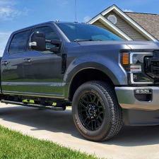 Ceramic Coating a 2021 Ford F-250 in Houma, LA